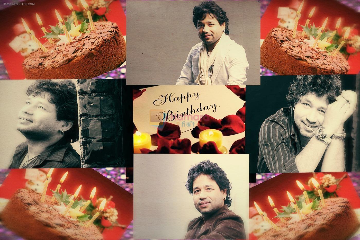 Birthday greeting at Kailash Kher's Birthday Party in Masala Mantar, Mumbai on 9th July 2012