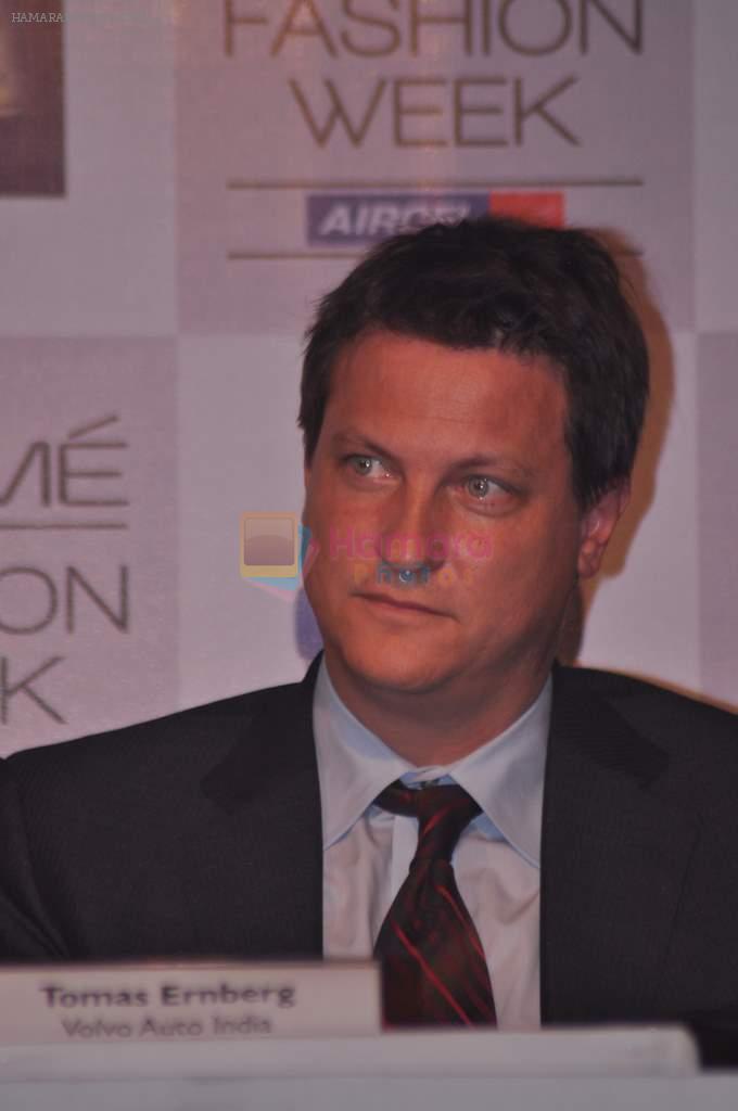 at Lakme fashion week press meet in Mumbai on 10th July 2012