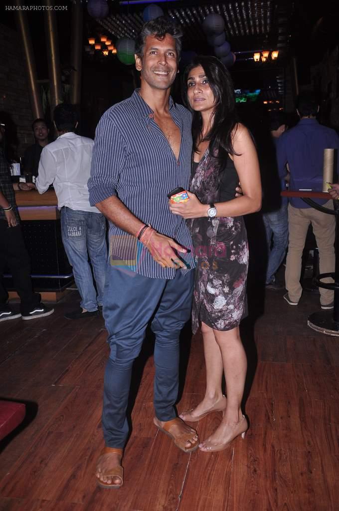 Milind Soman at MTV Rush press meet in Red Ant Cafe, Mumbai on 10th July 2012