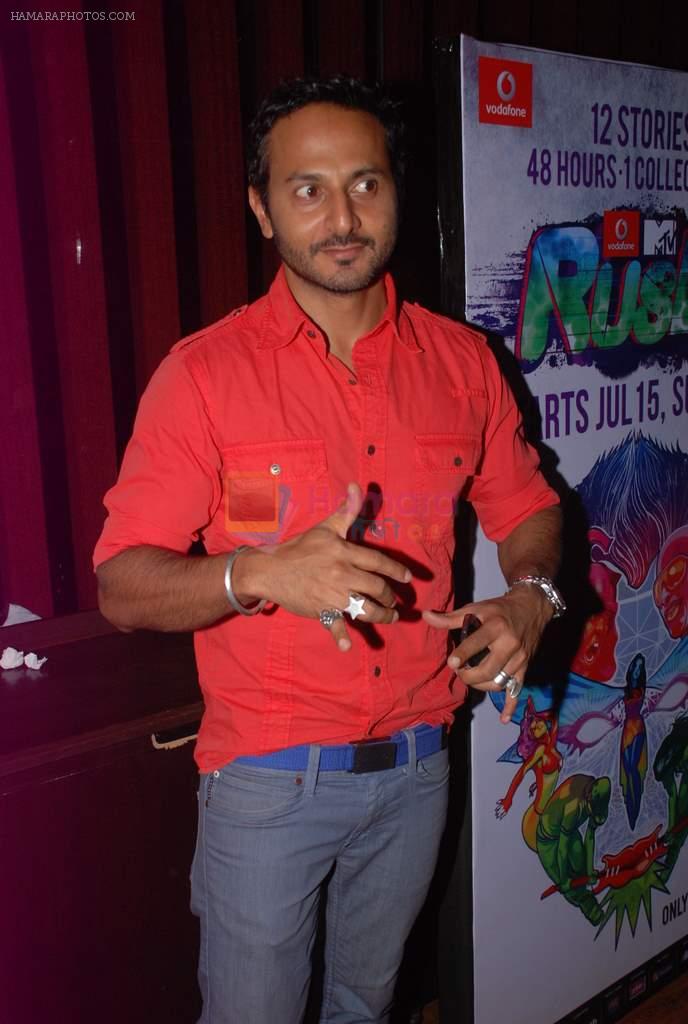 Nikhil Chinapa at MTV Rush press meet in Red Ant Cafe, Mumbai on 10th July 2012