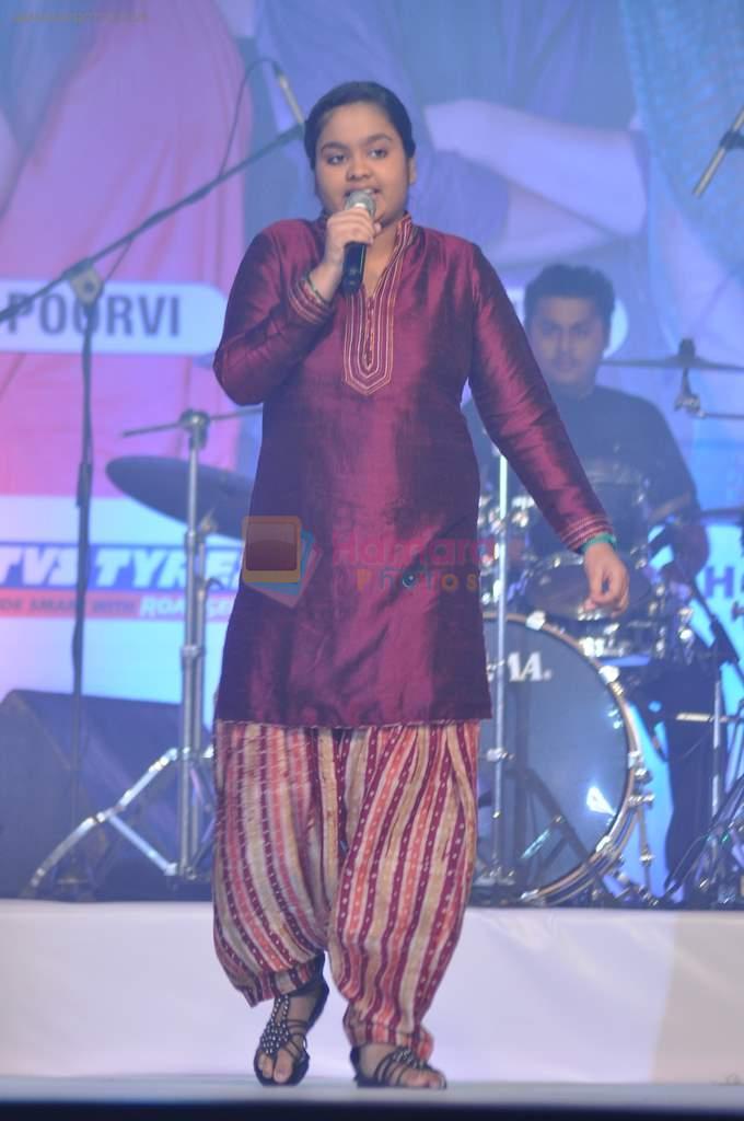 at Indian Idol concert in Pune on 12th July 2012