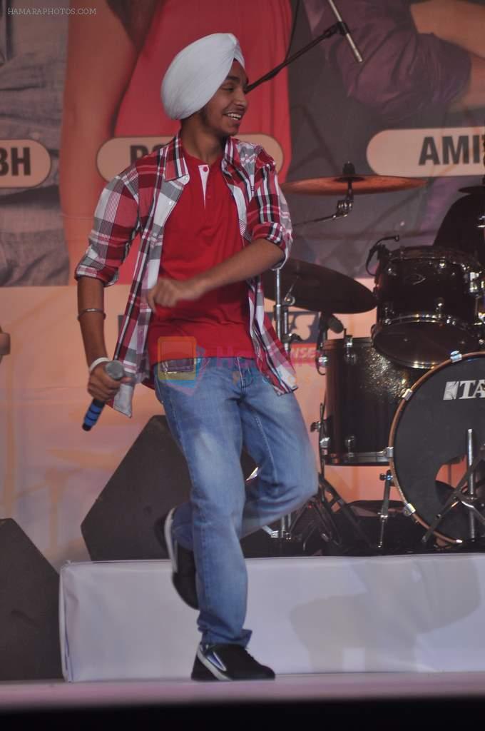 at Indian Idol concert in Pune on 12th July 2012