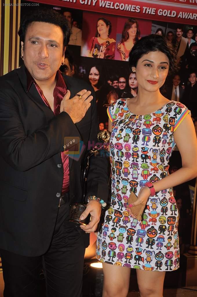 Govinda, Ragini Khanna at the 5th Boroplus Gold Awards in Filmcity, Mumbai on 14th July 2012
