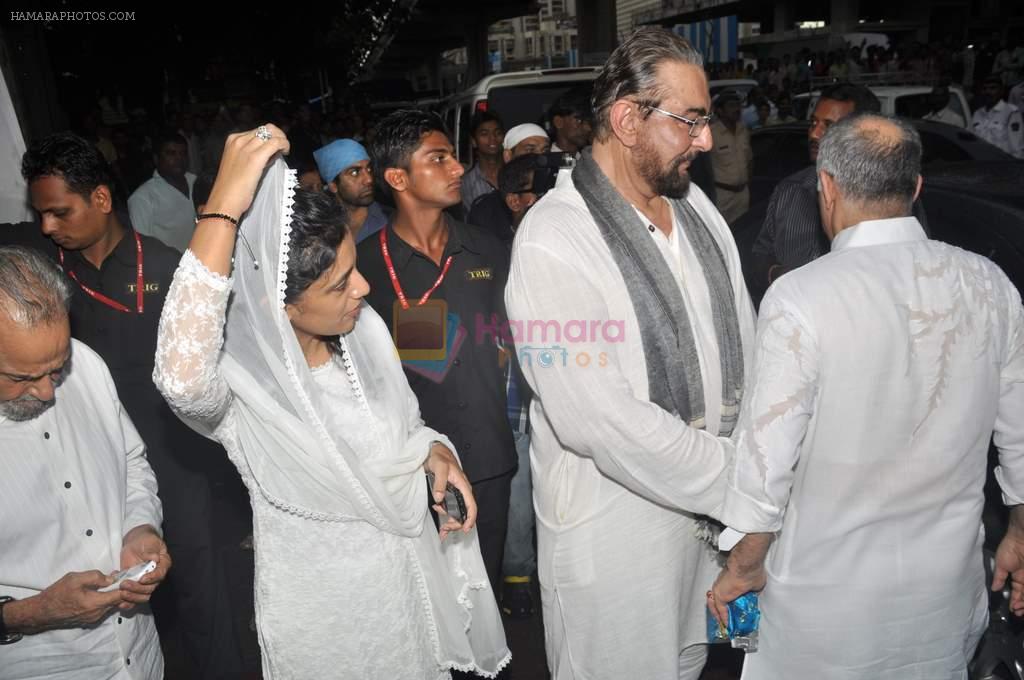 Kabir Bedi at Dara Singh's prayer meet in Andheri, Mumbai on 15th July 2012