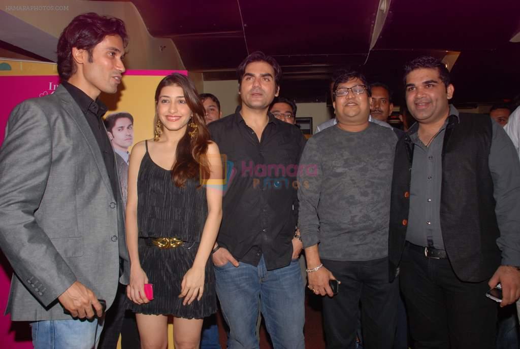 Kainaz Motivala, Vickrant Mahajan, Arbaaz Khan at Chalo Driver film premiere in PVR, Mumbai on 16th July 2012