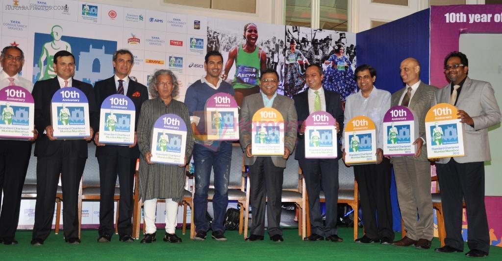 John Abraham at 10th Standard Chartered Mumbai Marathon to open on July 19, 2012