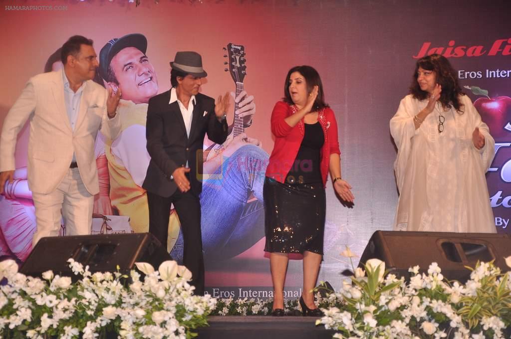 Farah Khan, Boman Irani, Shahrukh Khan, Bela Sehgal at Shirin Farhad ki nikal padi promotions in Taj Land's End on 24th July 2012