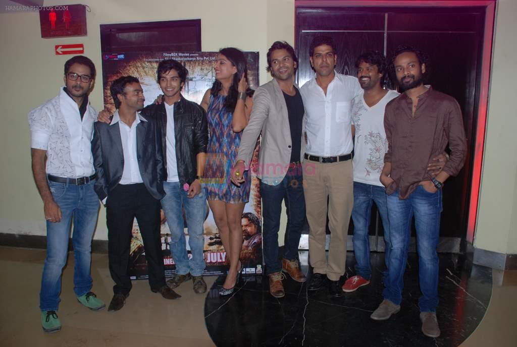 Harsh Rajput, Ruhi Chaturvedi, Manish Manikpuri, Amit Purohit promote the movie Aalap in Mumbai on 25th July 2012
