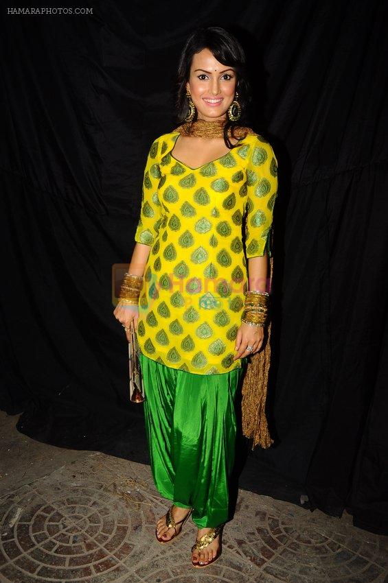 Nisha Rawal at Life Ok Azaadi Special Show in RK Studios,Mumbai on 29th July 2012