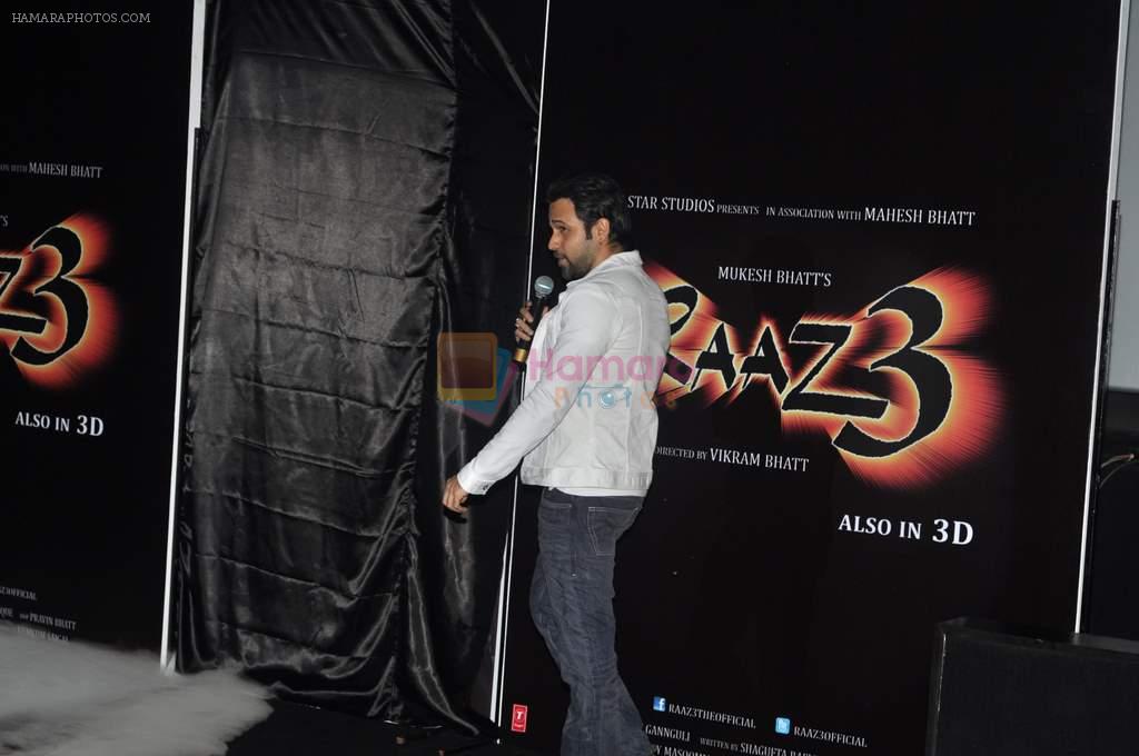 Emraan Hashmi at Raaz 3 press meet in PVR, Mumbai on 30th July 2012