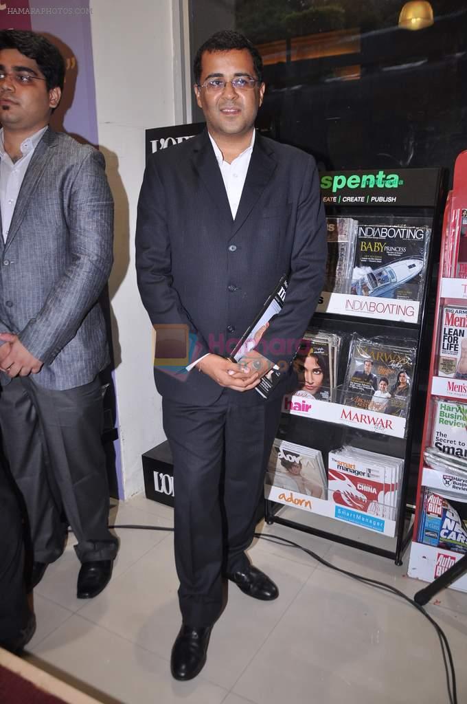 Chetan Bhagat at Mercedez Benz magazine anniversary issue launch in Crossword,Mumbai on 30th July 2012