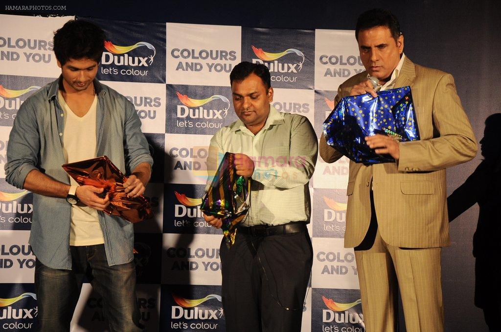 Shahid Kapoor, Boman Irani at Dulux colour confluence event in Mumbai on 1st Aug 2012