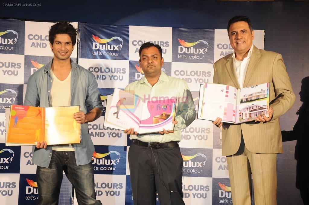 Shahid Kapoor, Boman Irani at Dulux colour confluence event in Mumbai on 1st Aug 2012