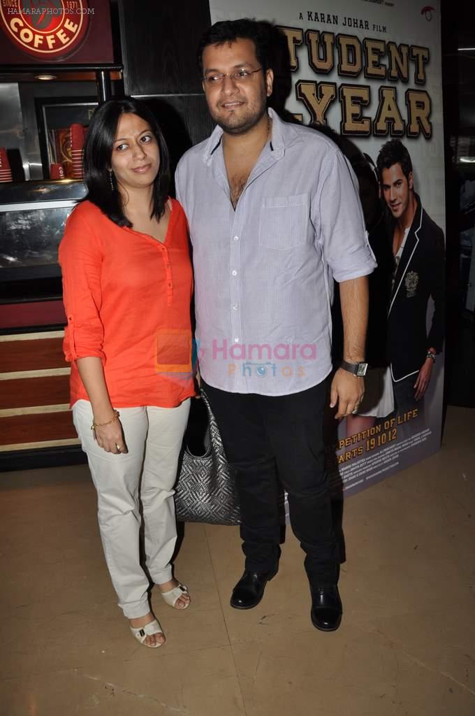 Karan Malhotra at Student of the Year first look in PVR on 2nd Aug 2012