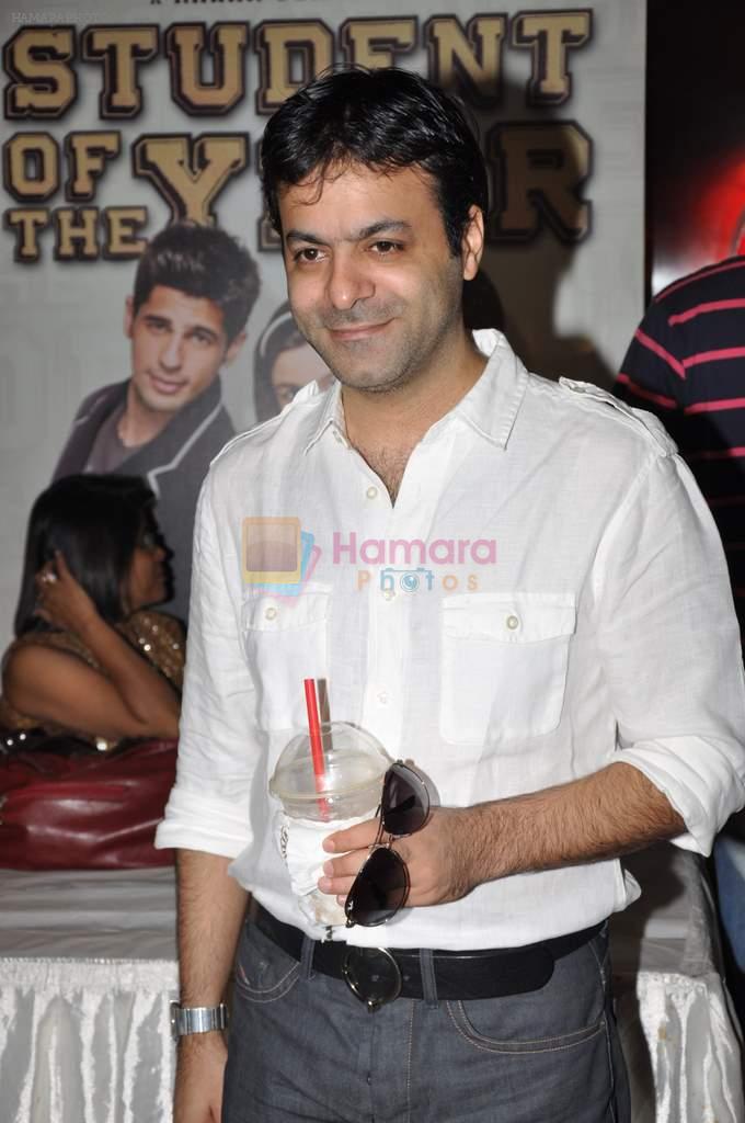 Tarun Mansukhani at Student of the Year first look in PVR on 2nd Aug 2012