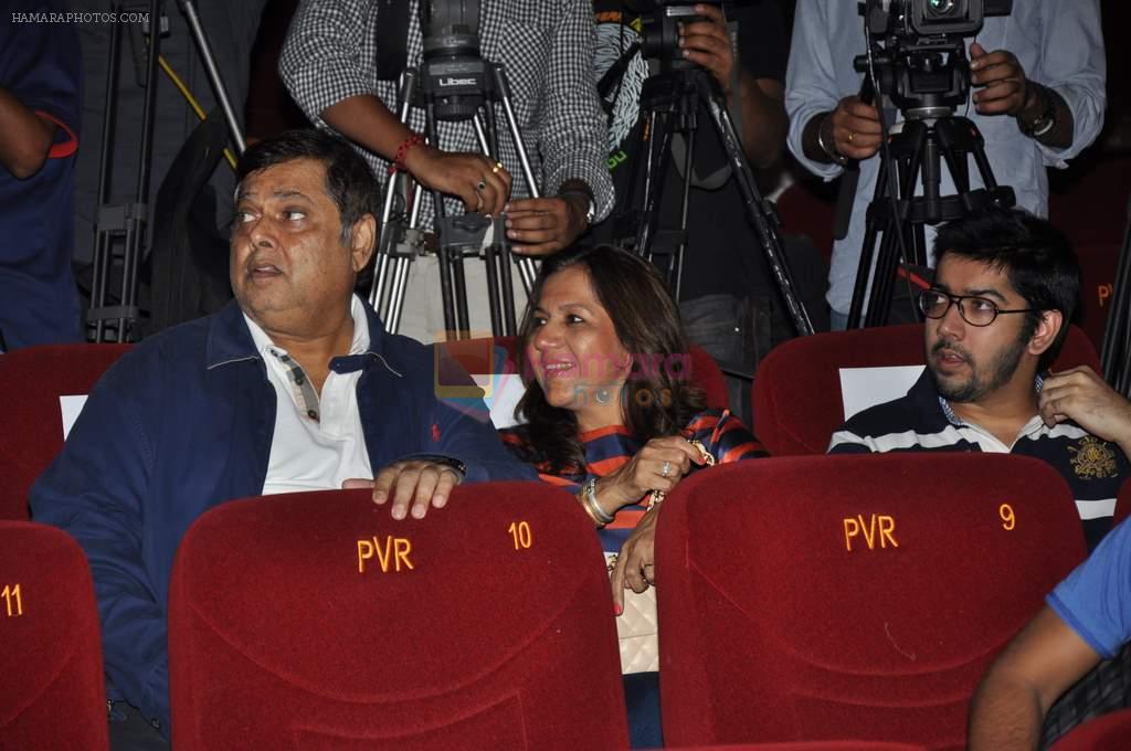 David Dhawan at Student of the Year first look in PVR on 2nd Aug 2012