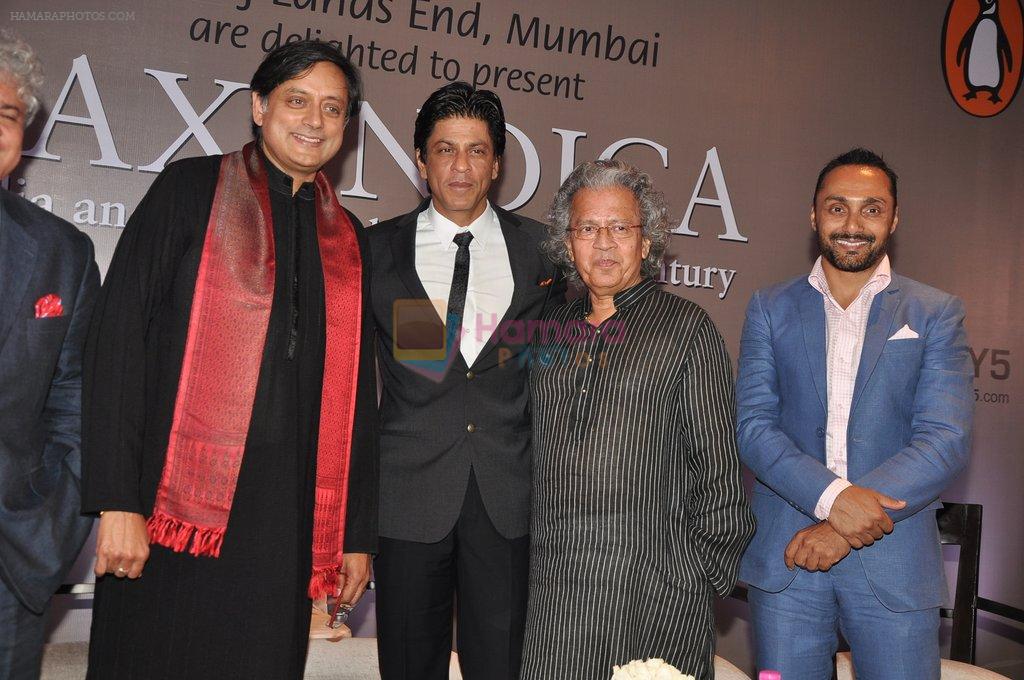 Shahrukh Khan, Rahul Bose at the launch of Shashi Tharoor book Pax Indica in Taj Land's Land,Mumbai on 4th Aug 2012