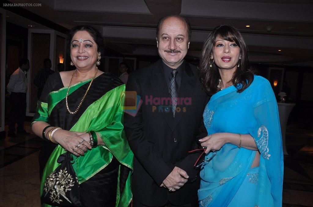 Anupam Kher at the launch of Shashi Tharoor book Pax Indica in Taj Land's Land,Mumbai on 4th Aug 2012