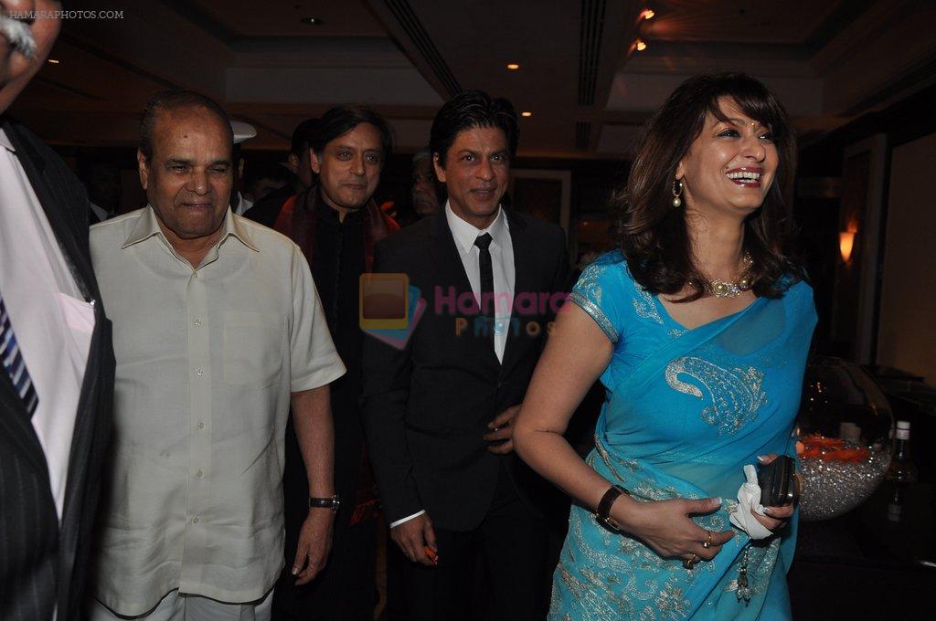 Shahrukh Khan at the launch of Shashi Tharoor book Pax Indica in Taj Land's Land,Mumbai on 4th Aug 2012