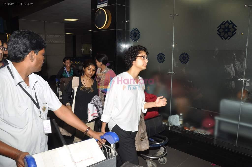 Kiran Rao snapped with baby Azad on 5th Aug 2012