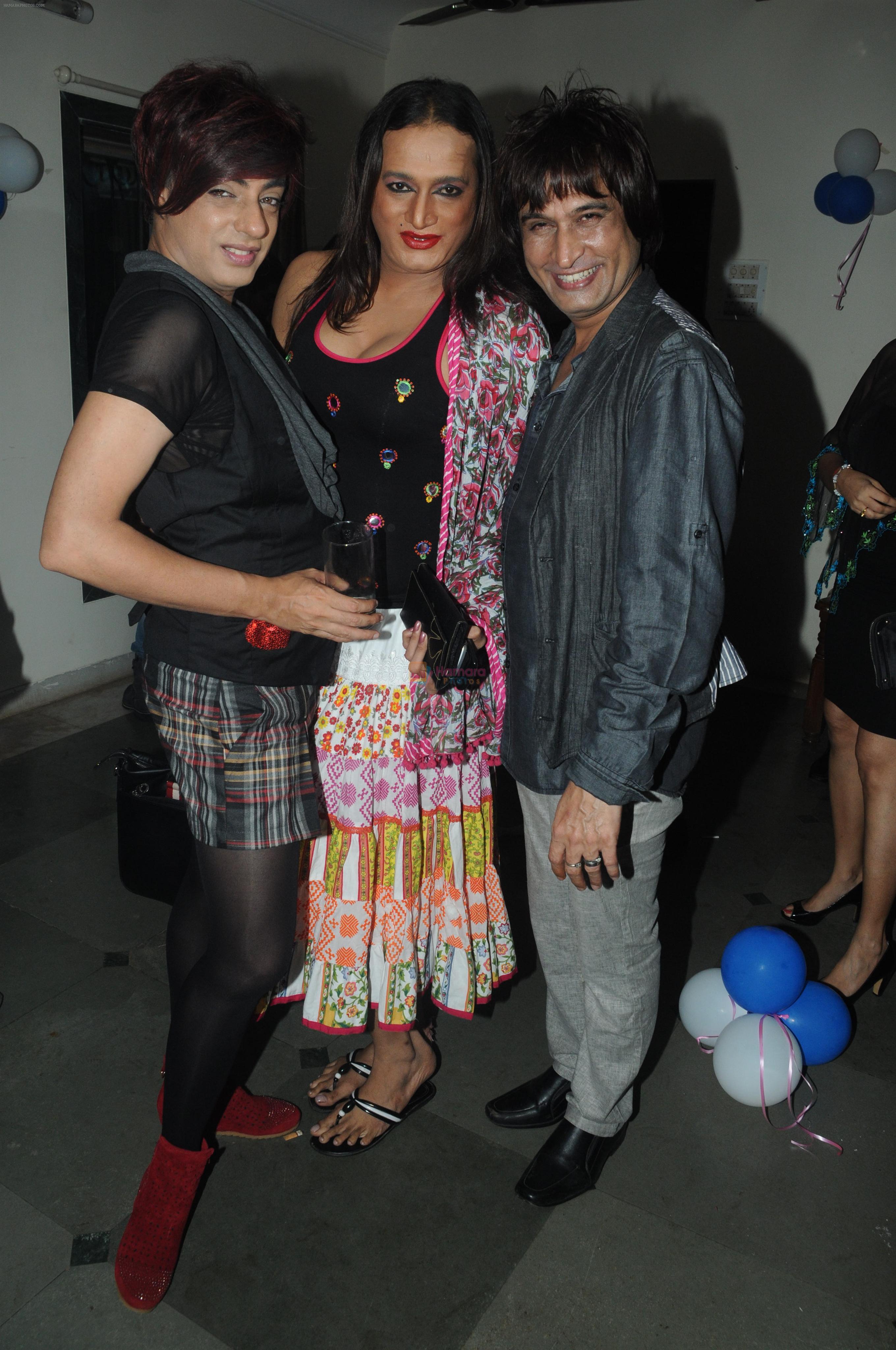 Rohit Verma & Laxmi and at Sara Khan's Birthday Bash on 5th Aug 2012