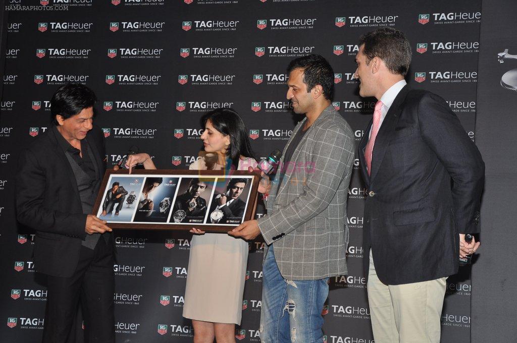 Shahrukh Khan unveils Tag Heuer Carrera series in Mumbai on 6th Aug 2012