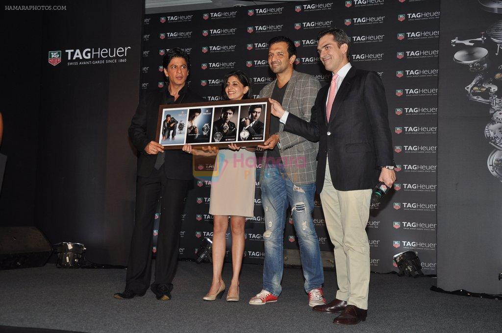 Shahrukh Khan unveils Tag Heuer Carrera series in Mumbai on 6th Aug 2012