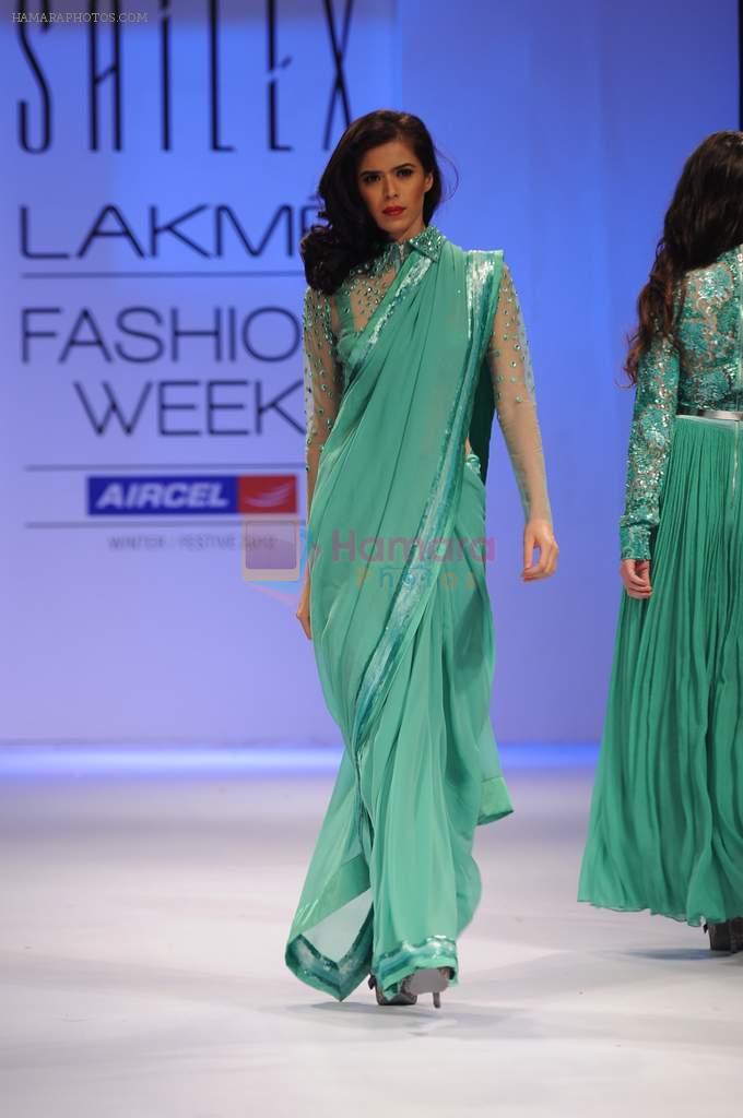 Model walk the ramp for Sailex show at Lakme Fashion Week 2012 Day 5 in Grand Hyatt on 7th Aug 2012