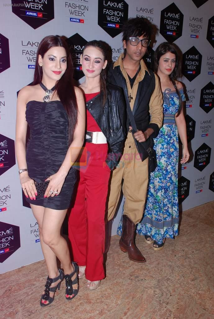 at LFW 2012 Day 4 in Grand Hyatt on 6th Aug 2012-1