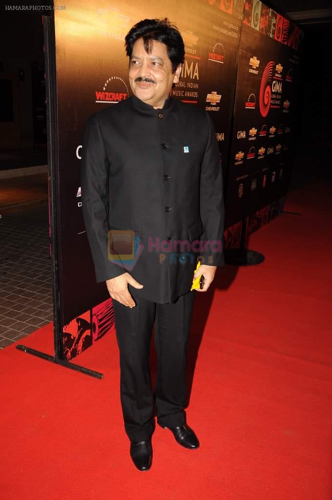 Udit Narayan at Global Indian Music Awards Red Carpet in J W Marriott,Mumbai on 8th Aug 2012