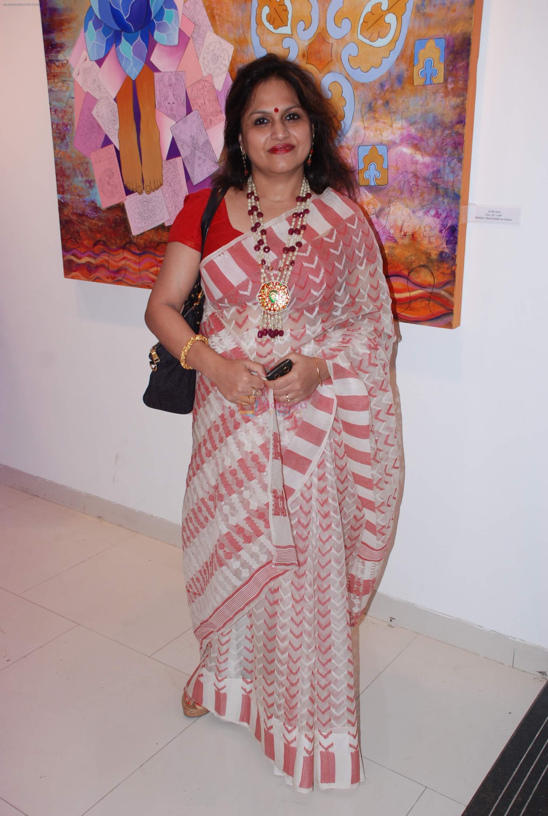 Ananya Banerjee at Poonam Agarwal's Art Exhibition in Jehangir Art Gallery, Mumbai on 9th Aug 2012