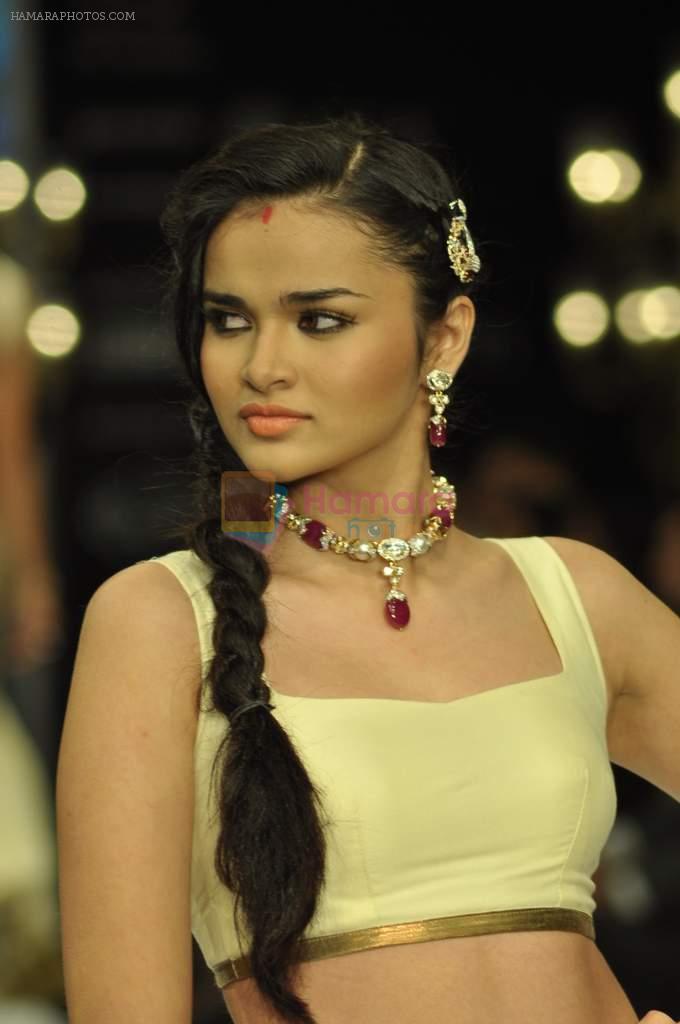 Model walks the ramp for Dipti Amisha Jewels Show at IIJW Day 2 on 20th Aug 2012