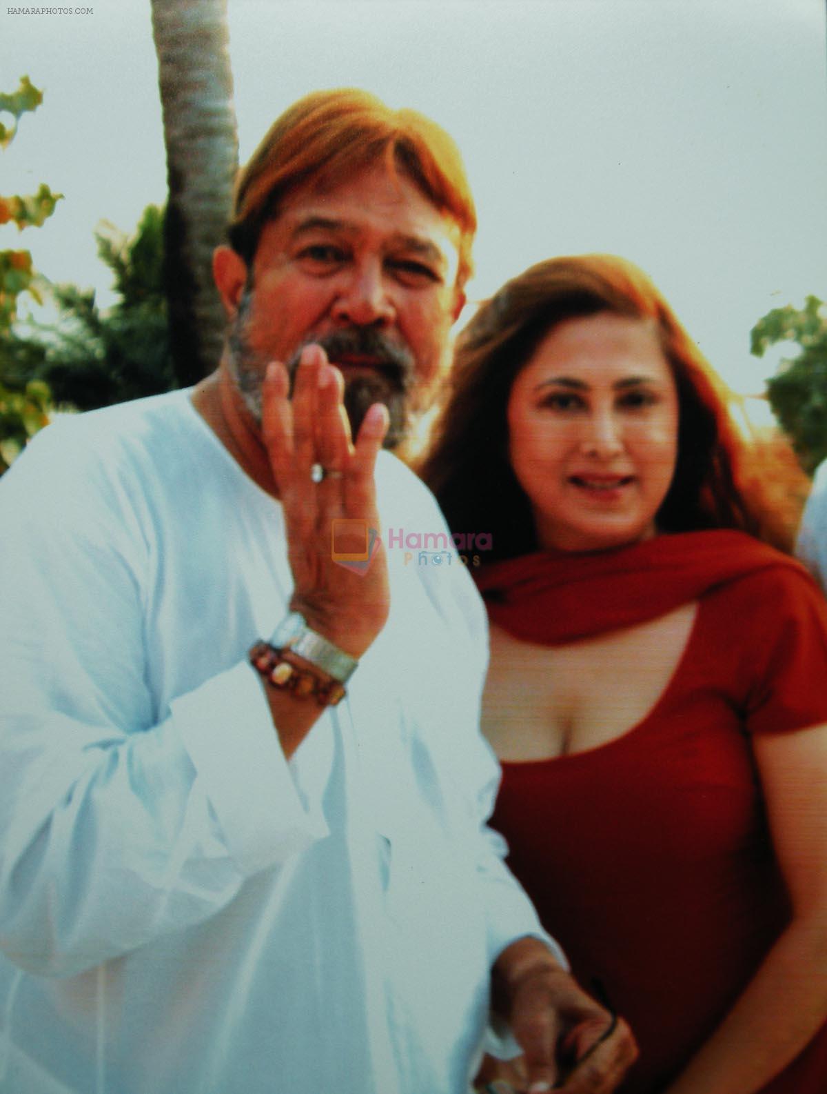 Anita Advani with Rajesh Khanna