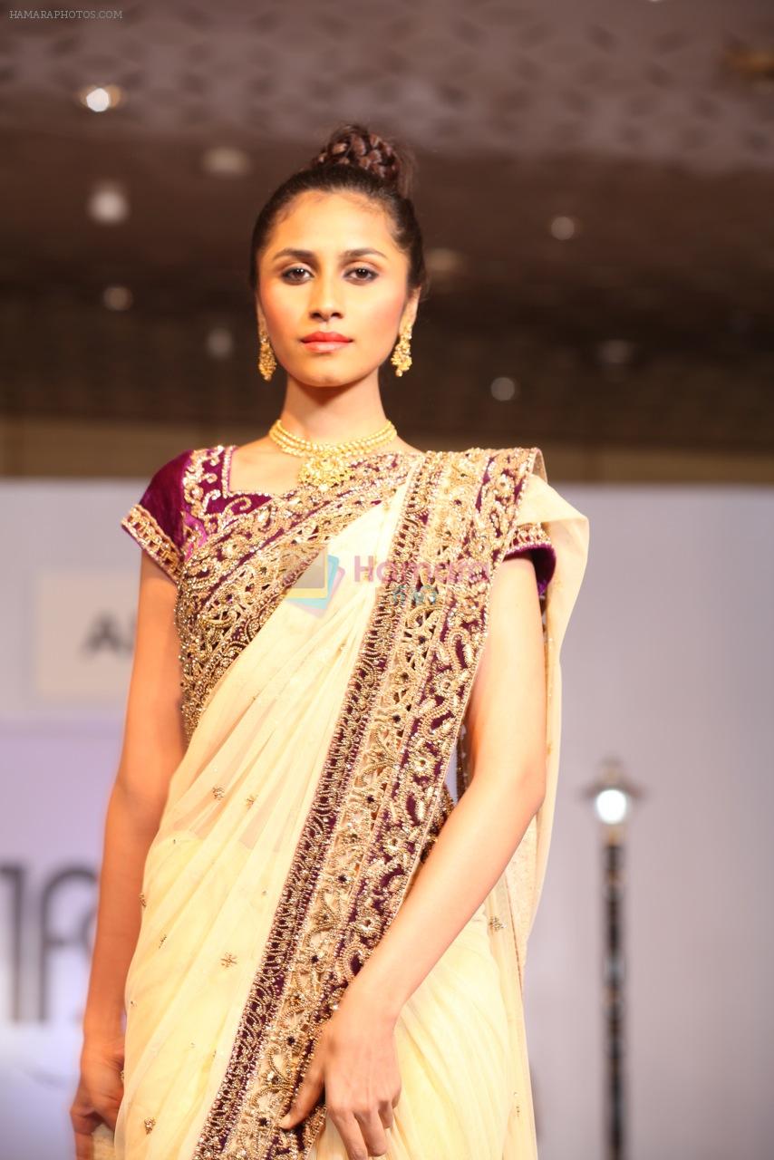 Model walks the ramp for AD SINGH Show at  hyderabad india fashion street on 21st Aug 2012