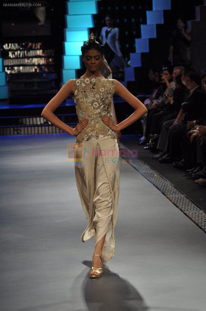 Model walks the ramp for PC Jeweller Show at IIJW Day 5 Grand Finale on 23rd Aug 2012