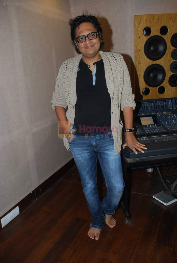 Shamir Tandon at the Recording of Indian Idol The Fabulous Four in Mumbai on 24 August 2012