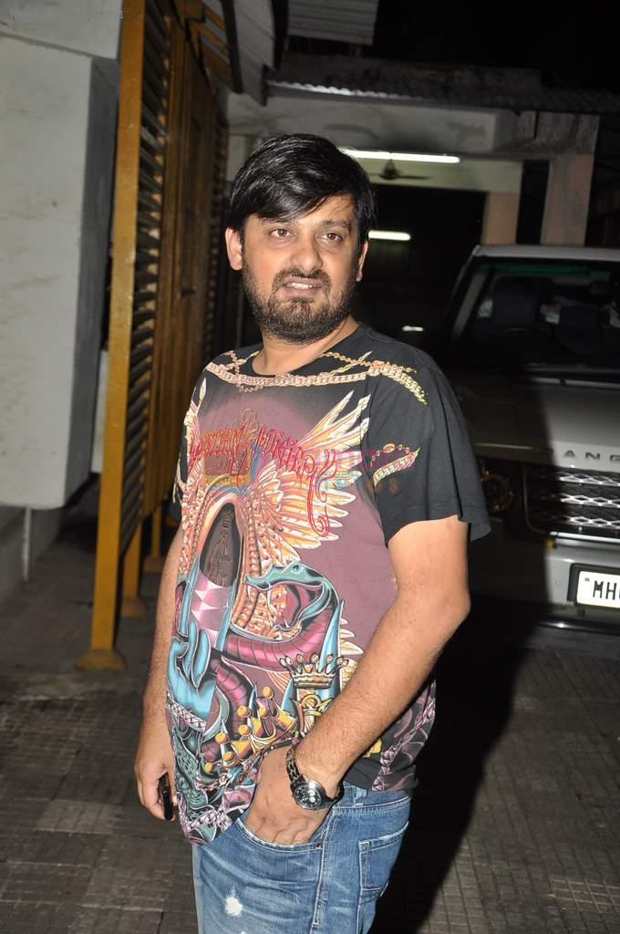 Wajid watches the Expendables in Ketnav,Mumbai on 25th Aug 2012
