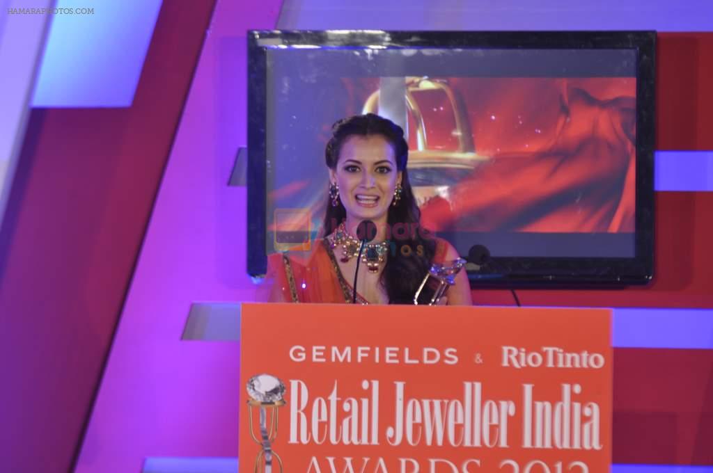 Dia Mirza at Retail Jewller Award in Lalit Hotel,Mumbai on 25th Aug 2012