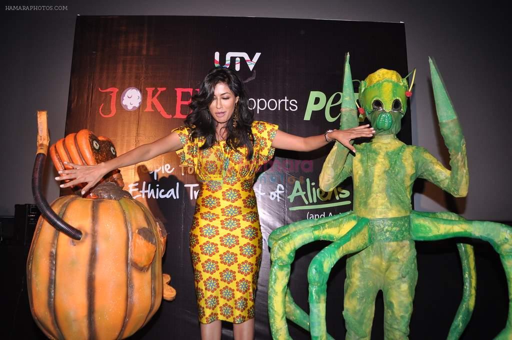 Chitrangada Singh in PETA and Joker AD against testing cosmetics on animalS in PVR on 28th Aug 2012