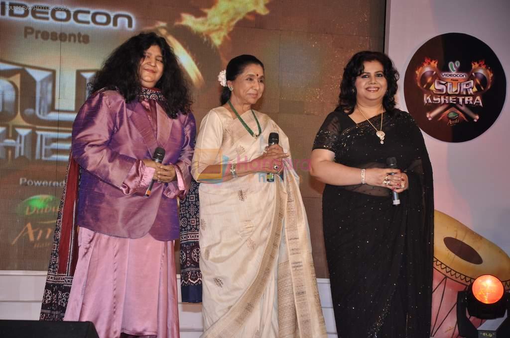 Asha Bhosle at Sur Kshetra launch in Taj Land's End, Mumbai on 30th Aug 2012