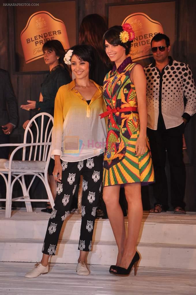 Nida Mahmood, Kalki Koechlin at Blenders Pride Fashion tour 2012 preview in Mehboob Studio on 2nd Sept 2012