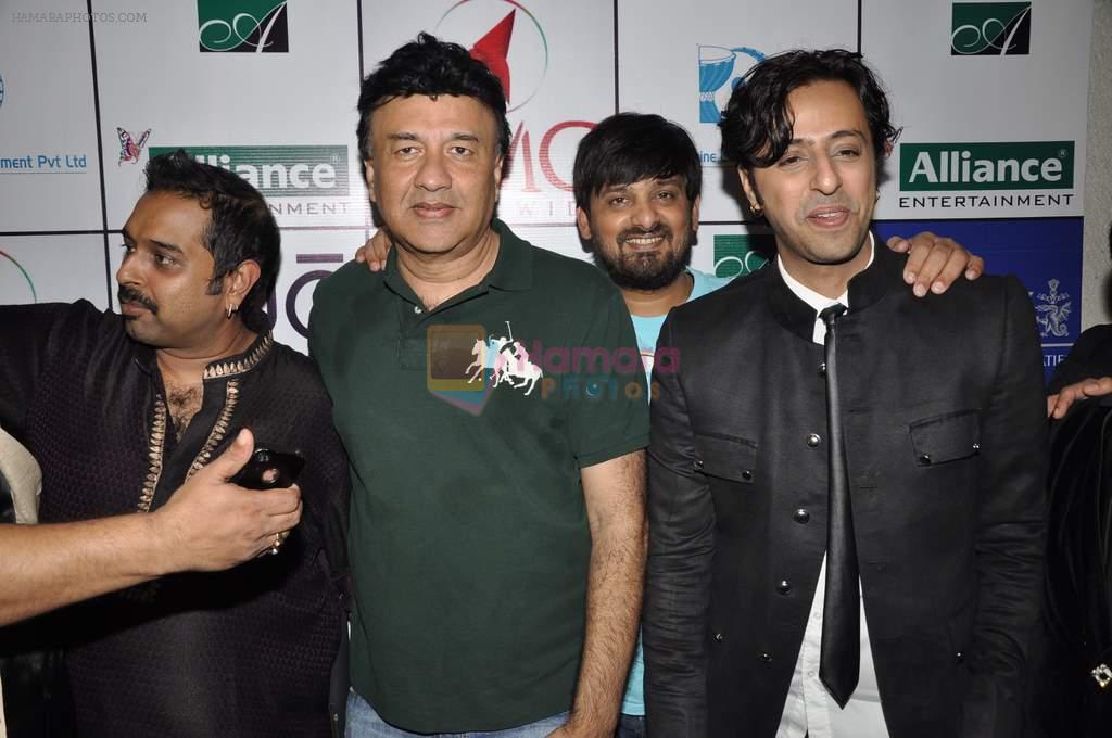 Shankar Mahadevan, Salim Merchant, Anu Malik, Wajid at Asha Bhosle's 80 glorious years celebrations and her film Maii promotions in Mumbai on 5th Sept 2012
