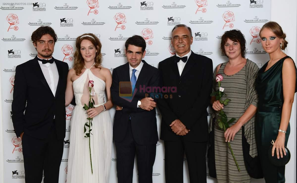 at Venice Film Festival on 4th Sept 2012