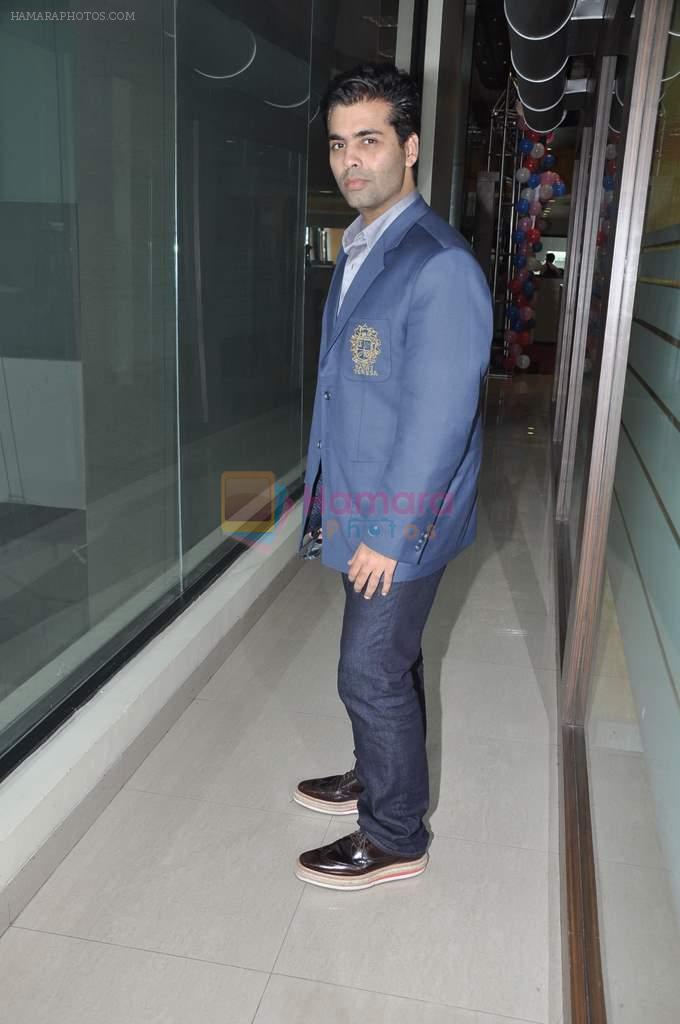 Karan Johar at the promotion of film Student Of The Year team celebrates Teacher's Day at 92.7 BIG FM on 5th Sept 2012