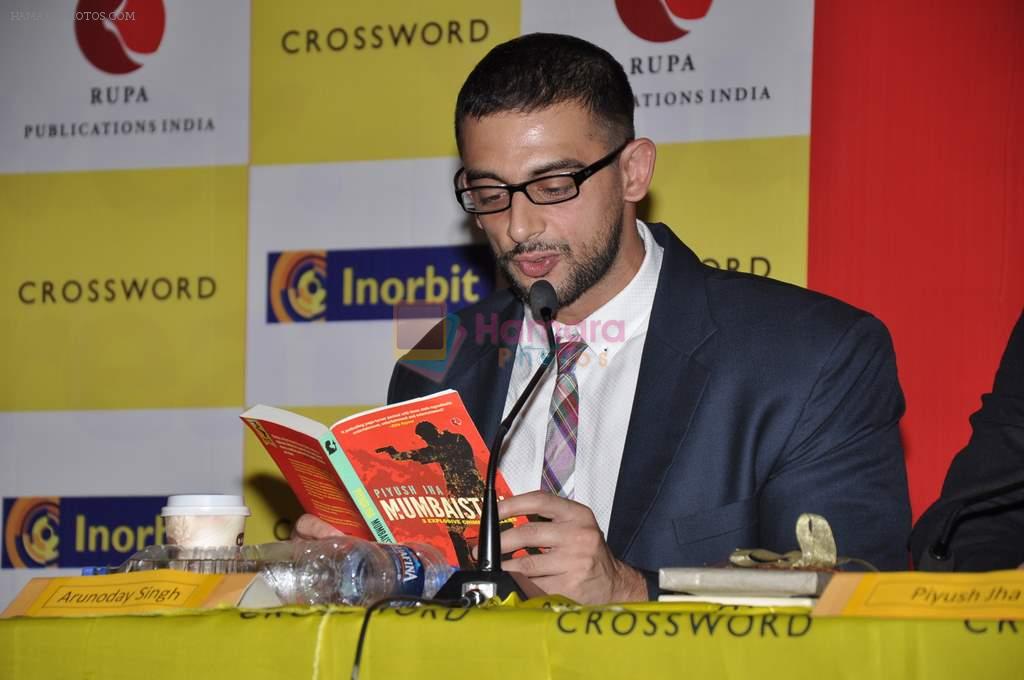 Arunoday Singh at Piyush Jha's Mumbaistan book in Malad, Mumbai on 6th Sept 2012