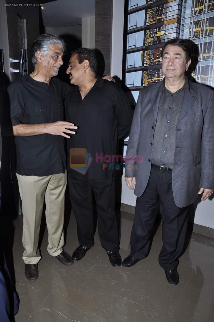 Randhir Kapoor at Farook Khambatta's new restaurant Umame in Eros on 8th Sept 2012
