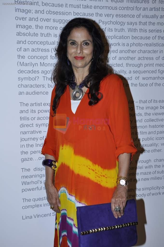 Shobha De at Viveek Sharma exhibition in Colaba on 8th Sept 2012