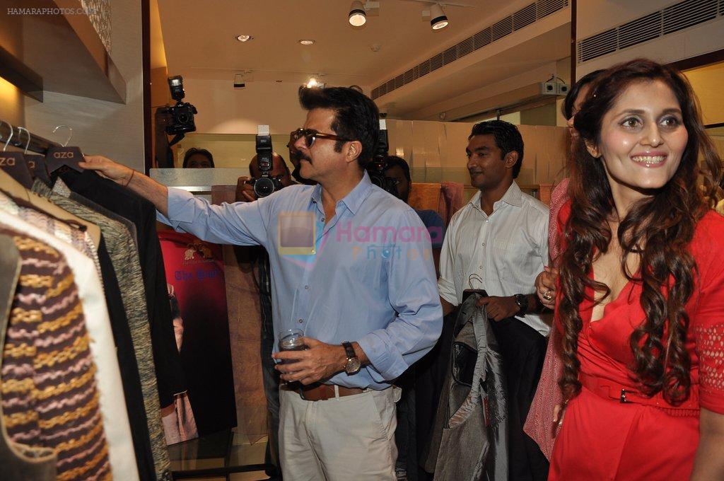 Anil Kapoor at Barkha Sonzal preview at Aza Store in Juhu, Mumbai on 8th Sept 2012