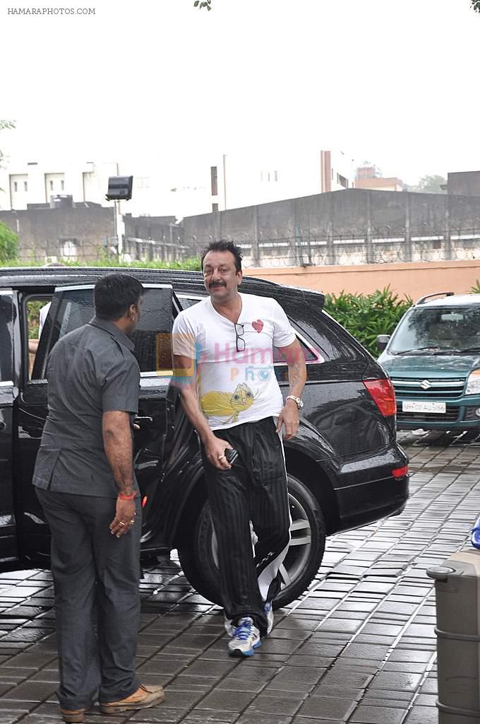 Sanjay Dutt snapped on 9th Sept 2012