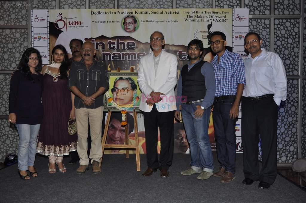 Ujjwal Thengdi at In The name of Tai film music launch in Cinemax, Mumbai on 10th Sept 2012